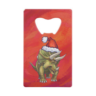 Tricératops Noël En Rouge