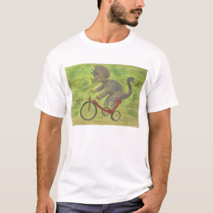 Tricératops sur un T-shirt Tricycle !