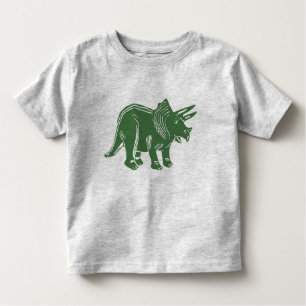 Tricératops verts Toddler T-Shirt