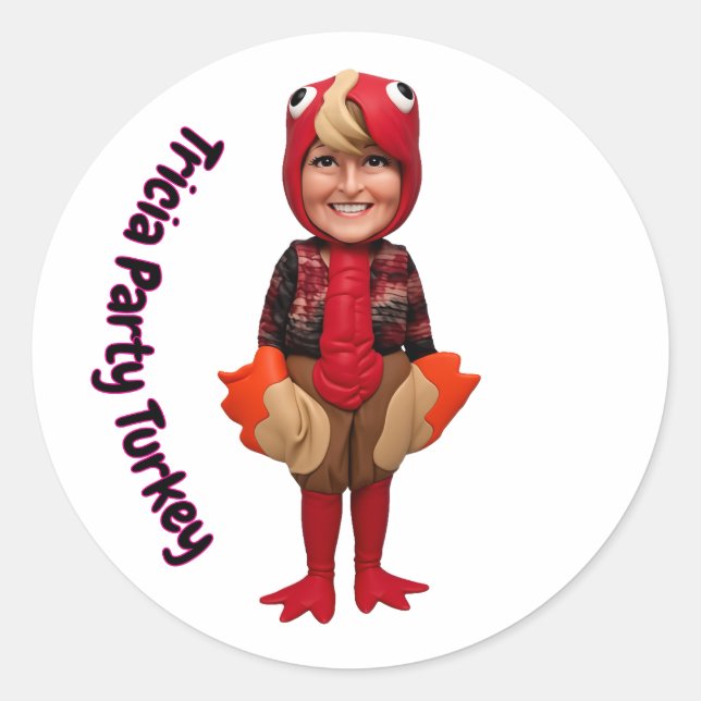 Tricia Party Sticker Sheet (Devant)