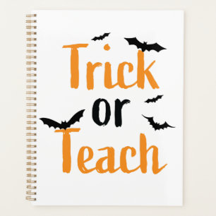 Trick or teach- design Halloween