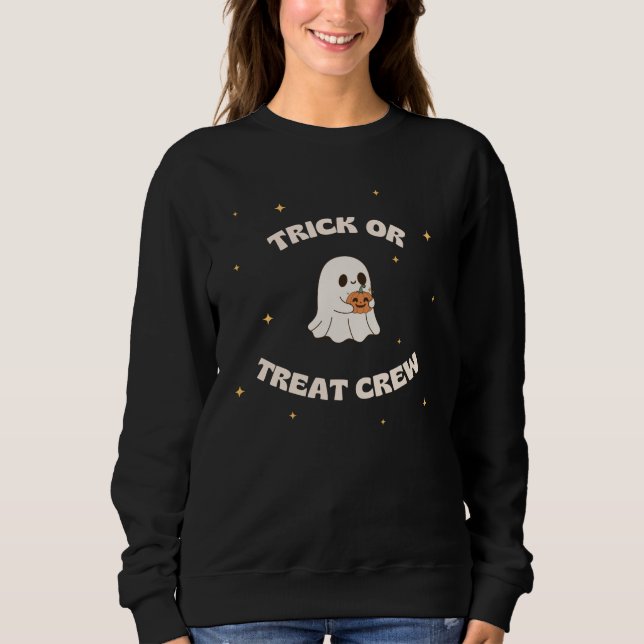 Trick or Treat Crew Sweatshirt (Devant)