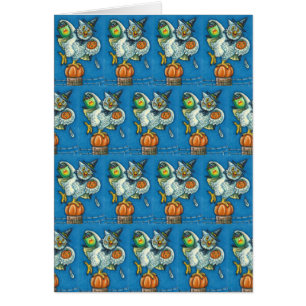 TRICK OR TREAT, SENTIR MES PIEDS CARTE DE HALLOWEE