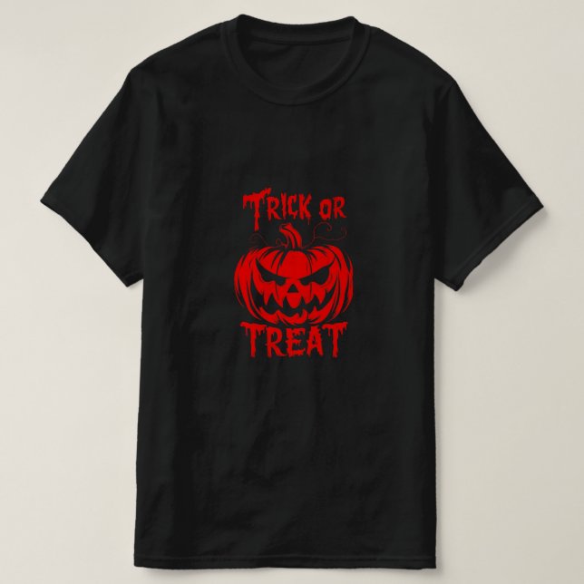 Trick or Treat T-Shirt (Design devant)