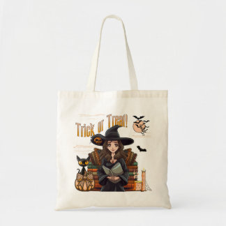 Trick or Treat Witch Halloween Coquette Sac fourre