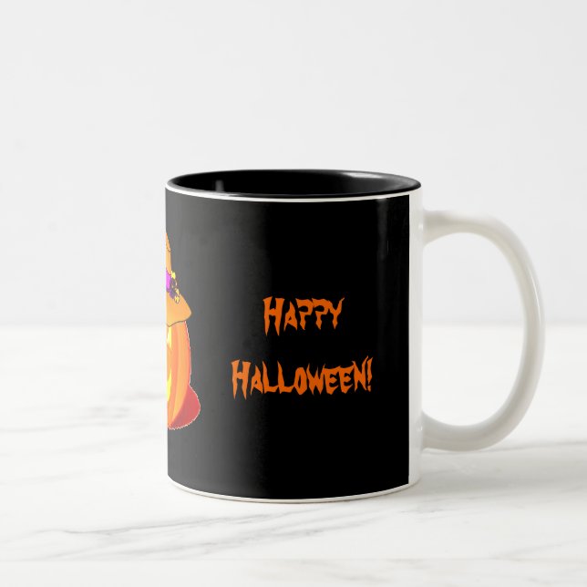 Trick ou traiter la Mug d'Halloween (Droit)