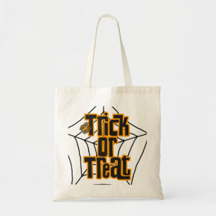 Trick ou traiter toile d'araignée sac Halloween