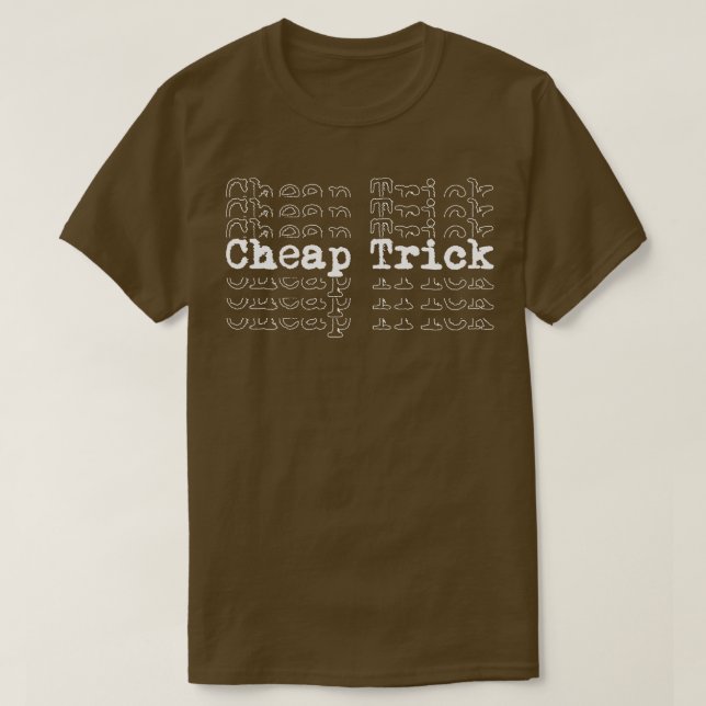 Trick Stylisé pas cher 2 TShirt (Design devant)