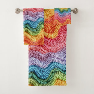 Tricot Bohème Rayé Coloré, Ambiance Cosy et Artisa