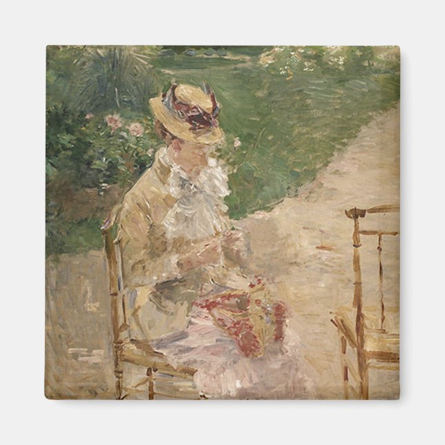 Tricot de femmes, Berthe Morisot Magnets des beaux (Devant)