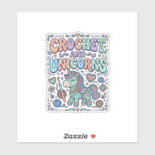 Tricot de licorne et autocollant Kawaii de licorne