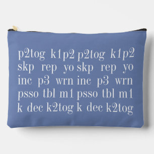 TRICOT MOTS Grand Accessoire Sac II