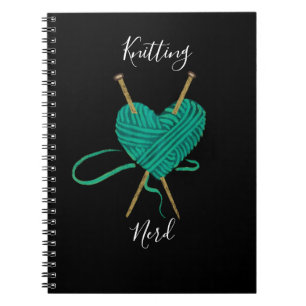 Tricot Nerd Carnet Journal pour les Knitters