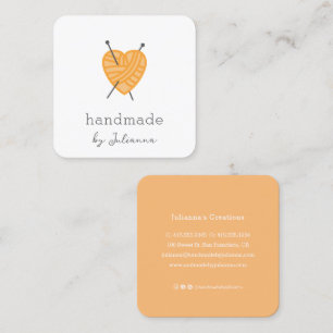 Tricot petit carte de visite