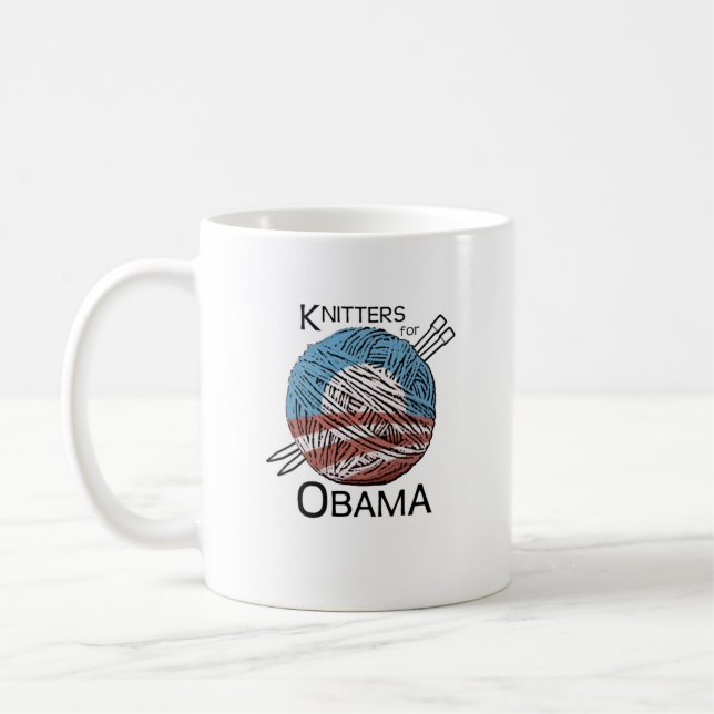 Tricoteuses pour la tasse #1 d'Obama (Gauche)