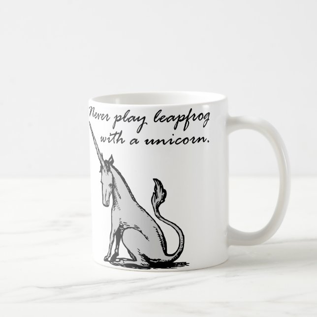 Tricycle avec une licorne Mug ou tasse de voyage d (Droite)
