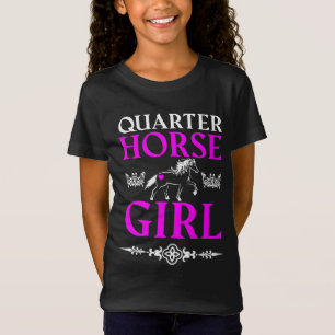 Trimestre Cheval T-shirt fille
