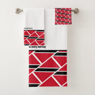 TRINIDAD DRAPEAU Écriture Customisée BLANC Trini