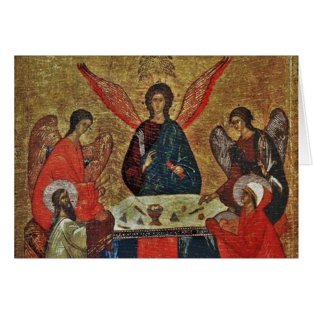 Trinité avec les saints (Devant horizontal)