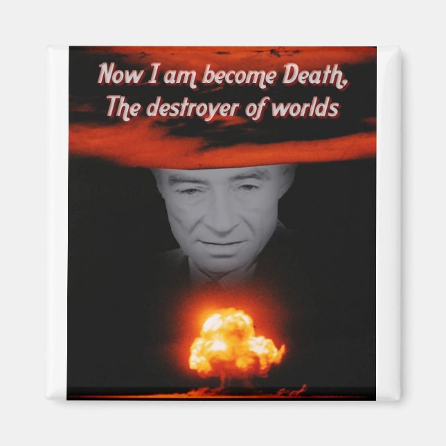 Trinity Robert Oppenheimer Magnet (Devant)
