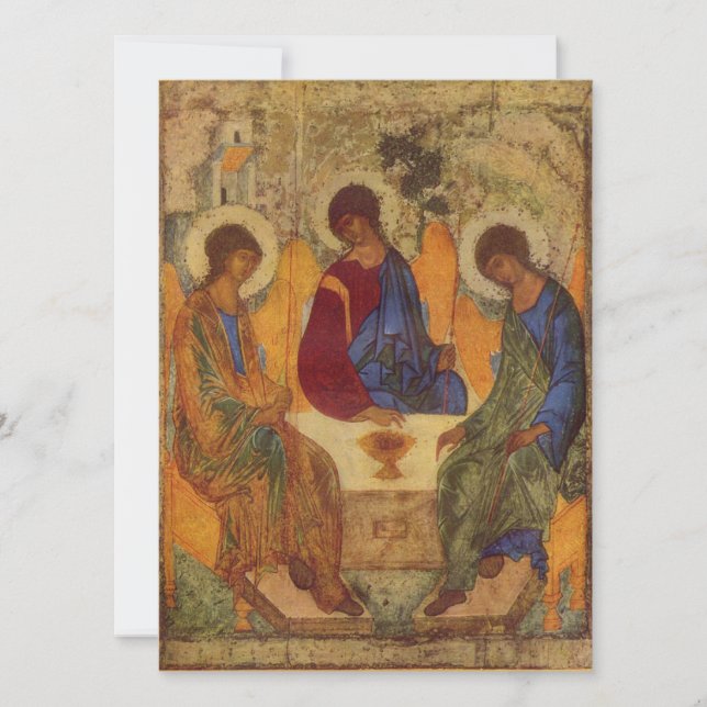 Trinity Rublev à la table (Devant)