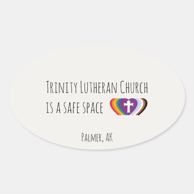 Trinity Safe Space Sticker Set  (Devant)
