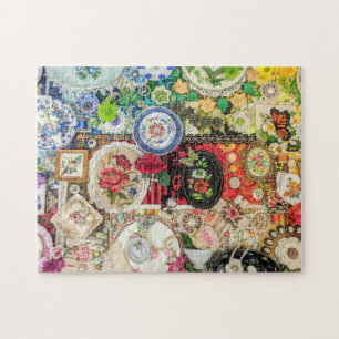 Trinkets et trésors 11" x 14" 252 Pièce Puzzle
