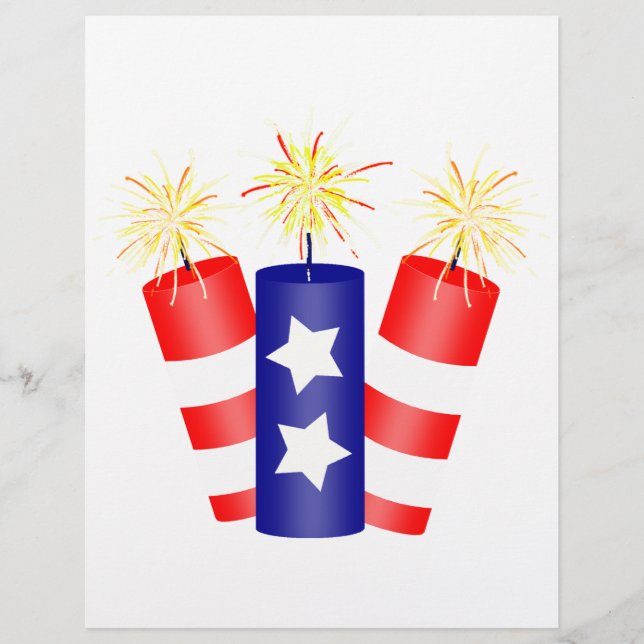 Trio de pétards pour 4 juillet (Devant)