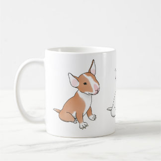 Trio de tasses de chiots Bullie