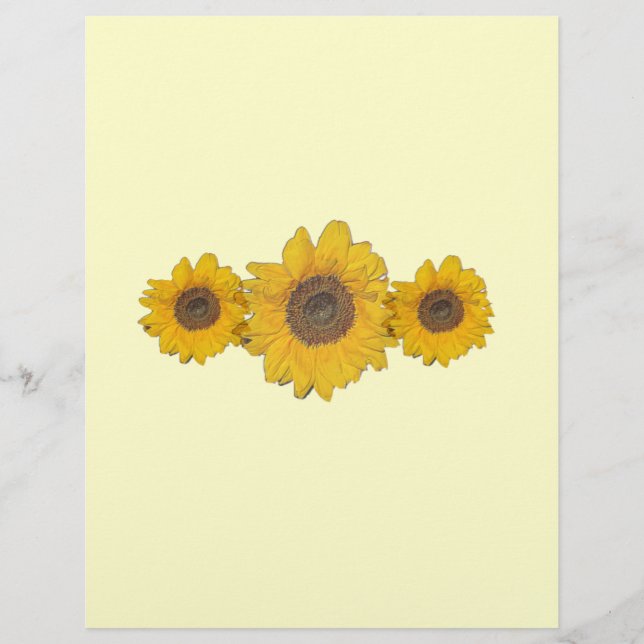 trio de tournesol (Devant)