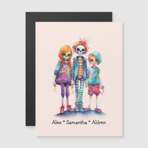 Trio de zombies pastel adorables - Halloween migno