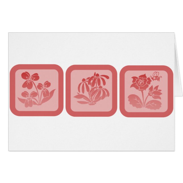 Trio des fleurs (Devant horizontal)