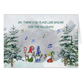 Trio Gnome sur la montagne Snowy