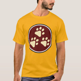 Tripawds Superhero T (Light Hommes) T-Shirt 3-Paw