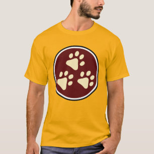 Tripawds Superhero T (Light Hommes) T-Shirt 3-Paw