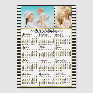 Tripes de l'année civile 2025   Magnet photos pers