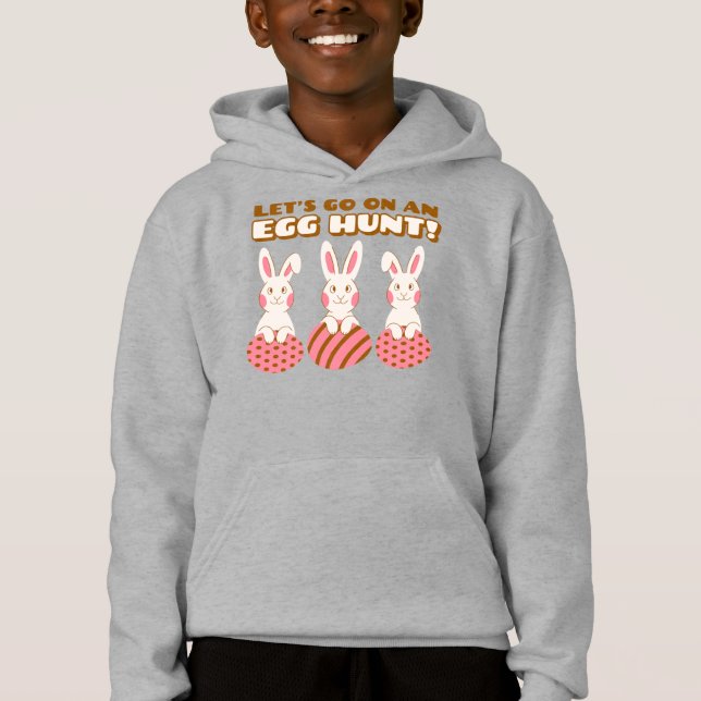 Triple Bunny Sweat - shirt à capuche de chasse aux (Devant)