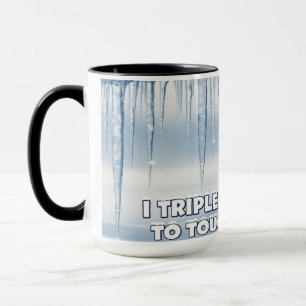 Triple Chien Osez-Vous Combo Mug Drôle Mug