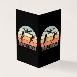 Triple Menace - Coucher de soleil de triathlon