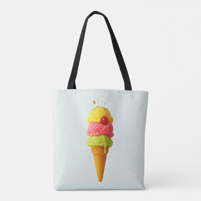 Triple Scoop Delight - Crème de glace Sac fourre-t (Dos)