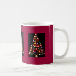 Triple Sparkly Christmas Tree Mug