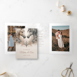 Triple spécial Ajouter un Faire-part de mariage ph