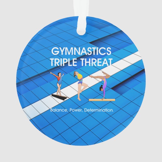 Triple SUPÉRIEUR de gymnastique (dos)