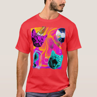Trippy Cat Ugly Collection de chemises TShirt