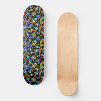 Trippy Psychedelic Skateboard