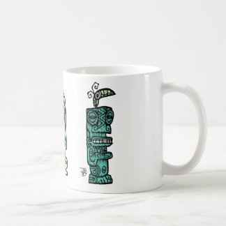 Triptyque élégant de tasse de tiki de Tiki
