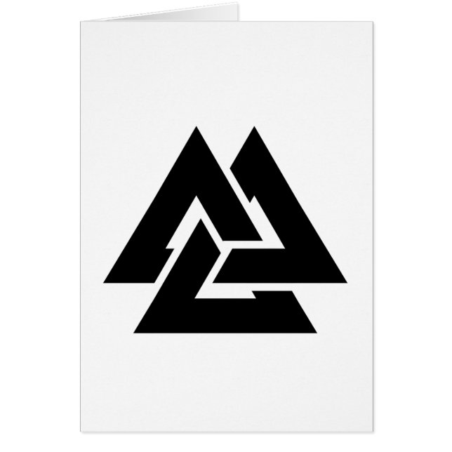 Triquetra de symbole de Valknut (Devant)