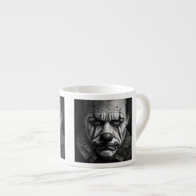 Triste clown Espresso Mug (Devant droit)