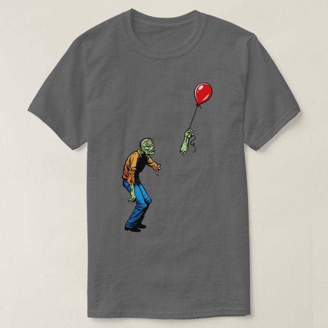 Triste zombie et Sweat - shirt à capuche de ballon (Design devant)