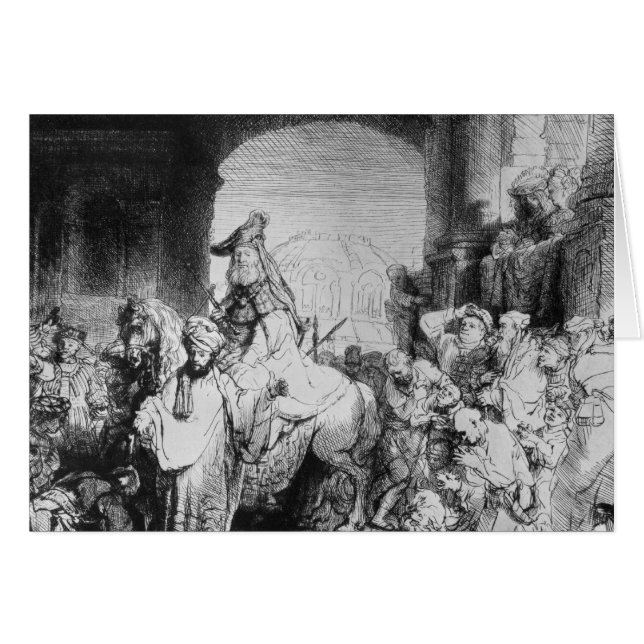 Triumph de Mordecai, c.1640 (Devant horizontal)